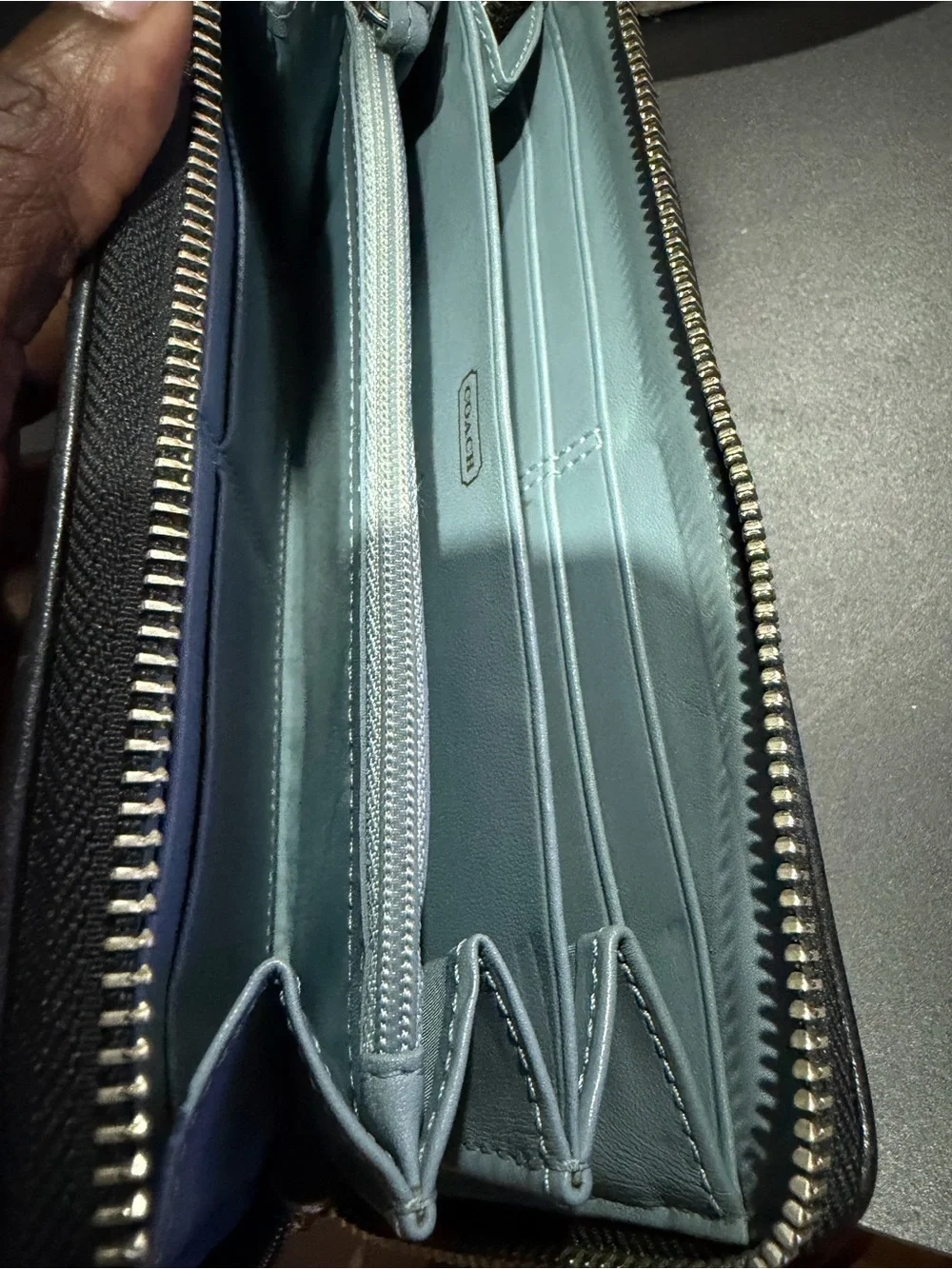 Coach signature canvas
